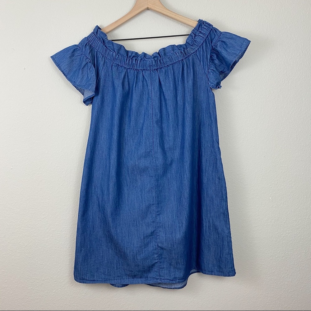 Anthro Corey Lynn Calter Off-The-Shoulder Dress - Picture 9 of 11